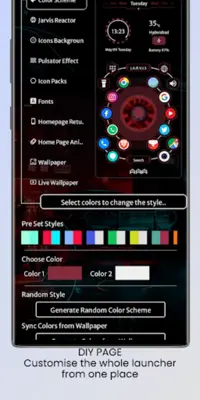 Jarvis Launcher android App screenshot 5